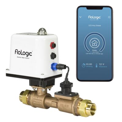 FloLogic 1-Inch Leak Detection and Auto Water Shutoff System with Gateway Connect