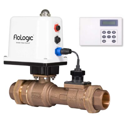 FloLogic 1.5-Inch Leak Detection and Auto Water Shutoff System with Legacy Control Panel