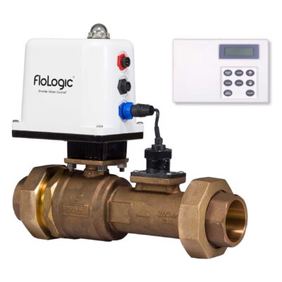 FloLogic 2-Inch Leak Detection and Auto Water Shutoff System with Legacy Control Panel